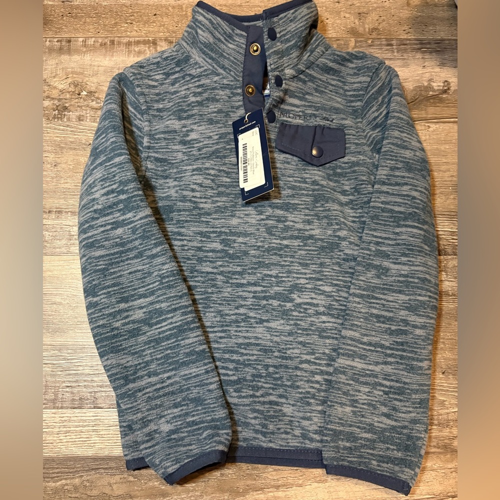 Properly Tied Blue Sweater